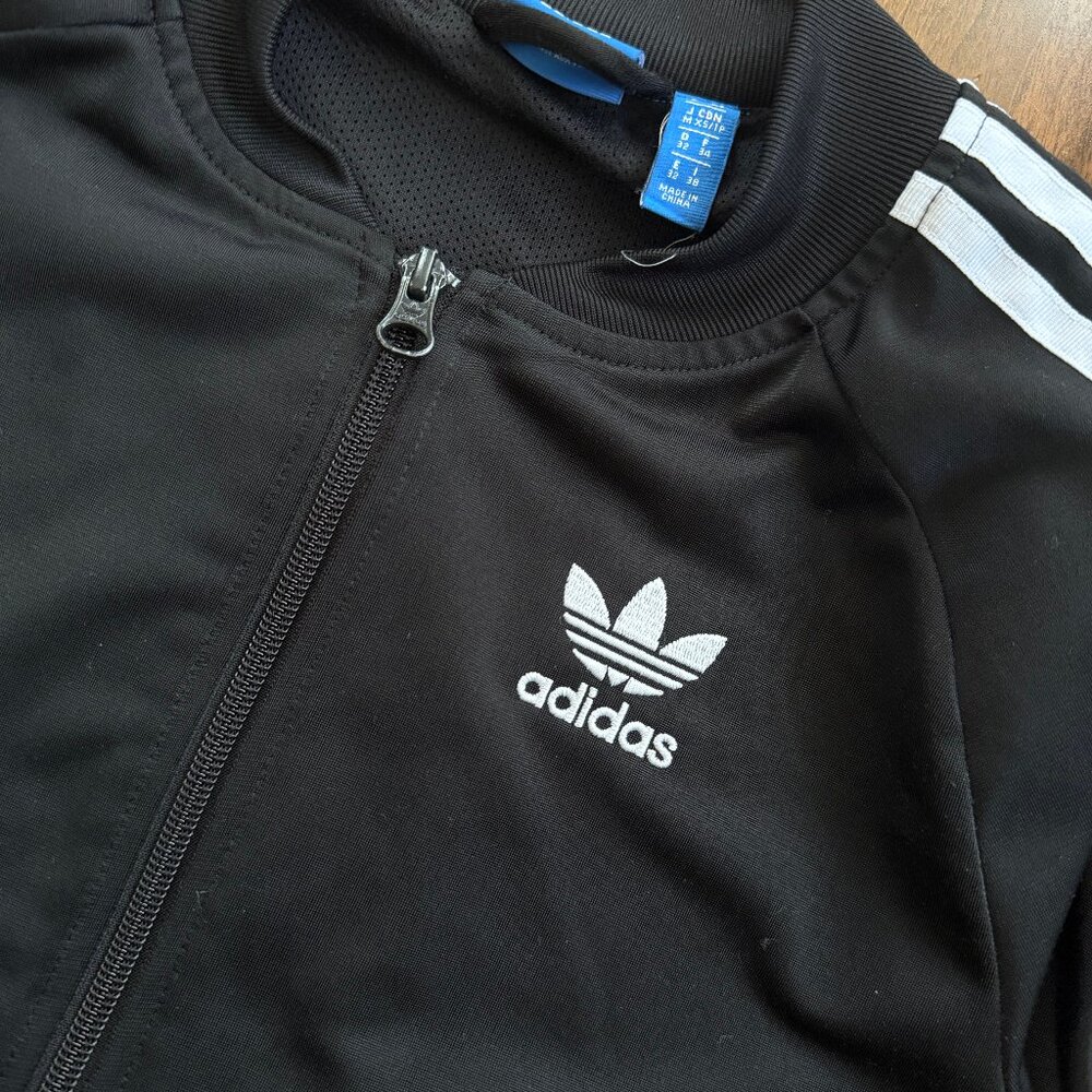 Adidas Striped Track Jacket (Classic)